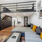 Da Vinci Loft - Stylish Loft By Corvin, Ac & Smart Tv Budapest