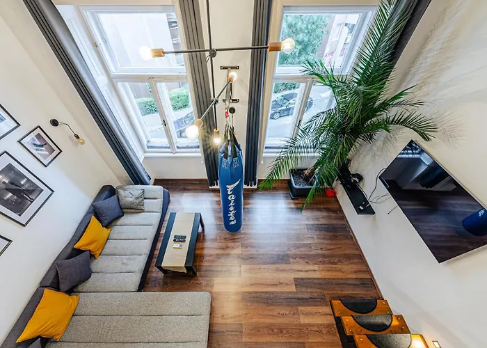 Da Vinci Loft - Stylish Loft By Corvin, Ac & Smart Tv Apartmán *