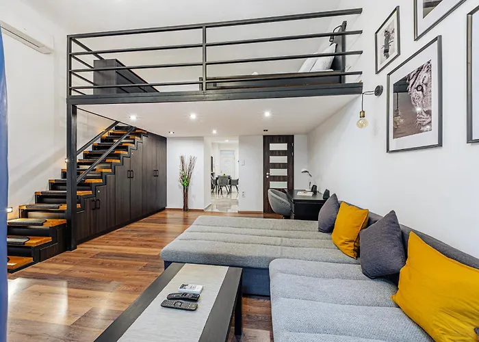 Da Vinci Loft - Stylish Loft By Corvin, Ac & Smart Tv Budapešť