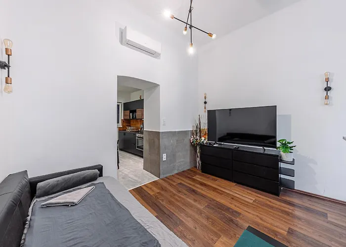 Da Vinci Loft - Stylish Loft By Corvin, Ac & Smart Tv