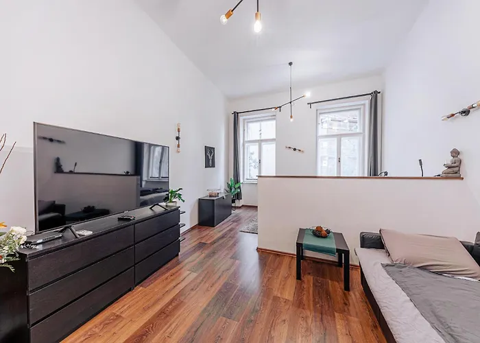 Da Vinci Loft - Stylish Loft By Corvin, Ac & Smart Tv Apartmán